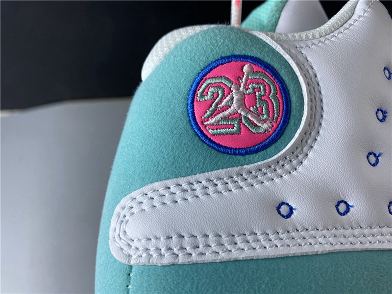 AIR JORDAN 13 Aurora Green GS(439358-100)